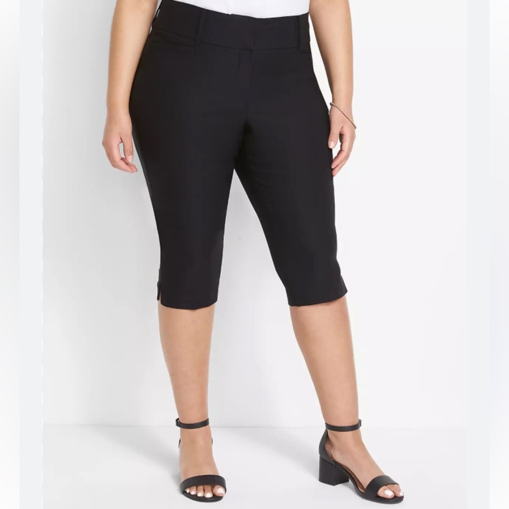 Lane Bryant New Plus Size High Rise Body Skimming Pedal Pants Size: 26